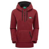 Ridgeline Ladies Ballistic Hoodie #colour_rhubarb