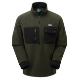 Ridgeline Men's Igloo II Bush Shirt #colour_olive-black
