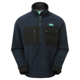 Ridgeline Men's Igloo II Bush Shirt #colour_navy-black
