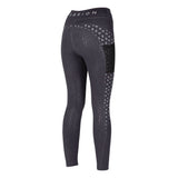 Shires Aubrion Coombe Full Grip Girls Riding Tights #colour_reflective
