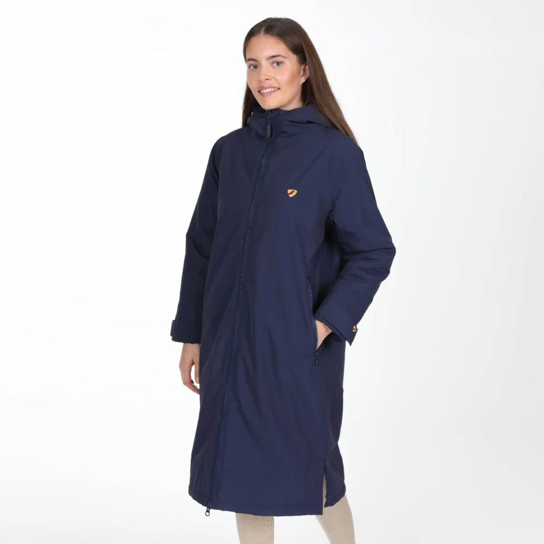Shires Aubrion Core All Weather Robe #colour_navy
