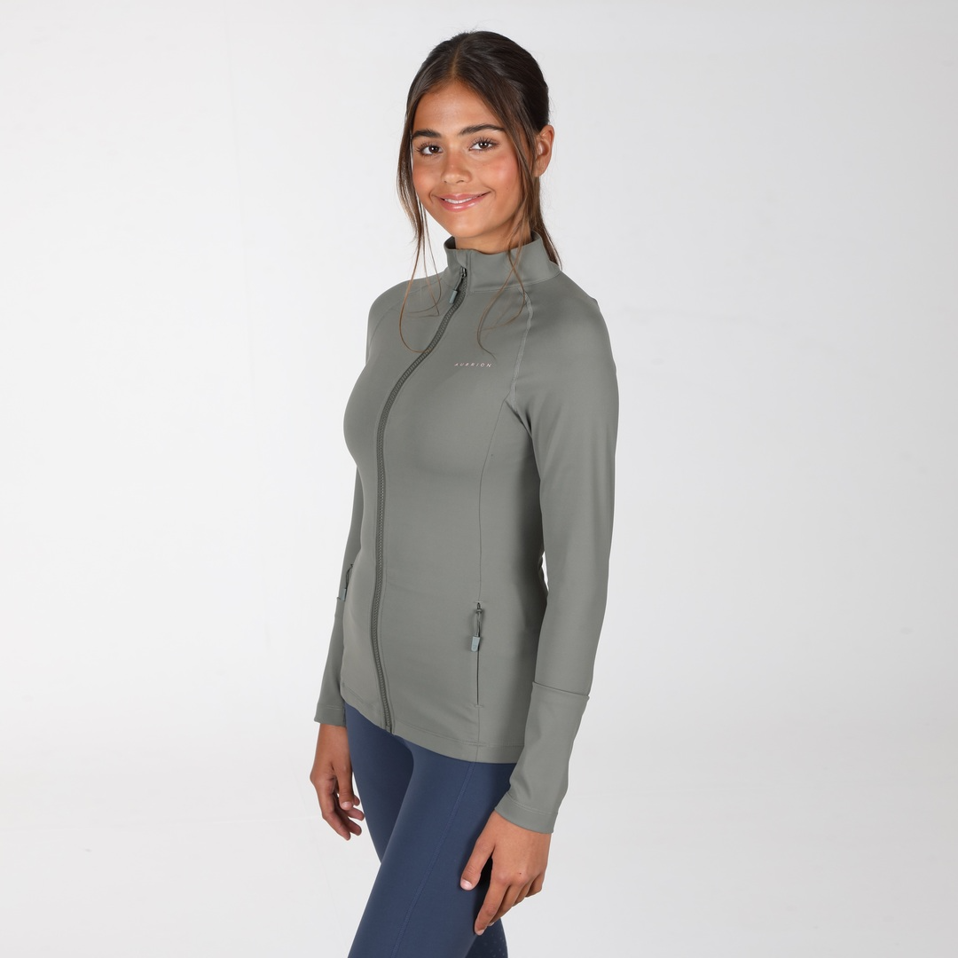 Shires Aubrion Ladies Non-Stop Jacket #colour_olive