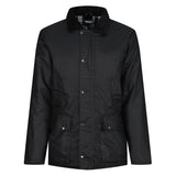 Regatta Professional Pensford Insulated Wax Jacket #colour_black