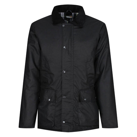 Regatta Professional Pensford Insulated Wax Jacket #colour_black