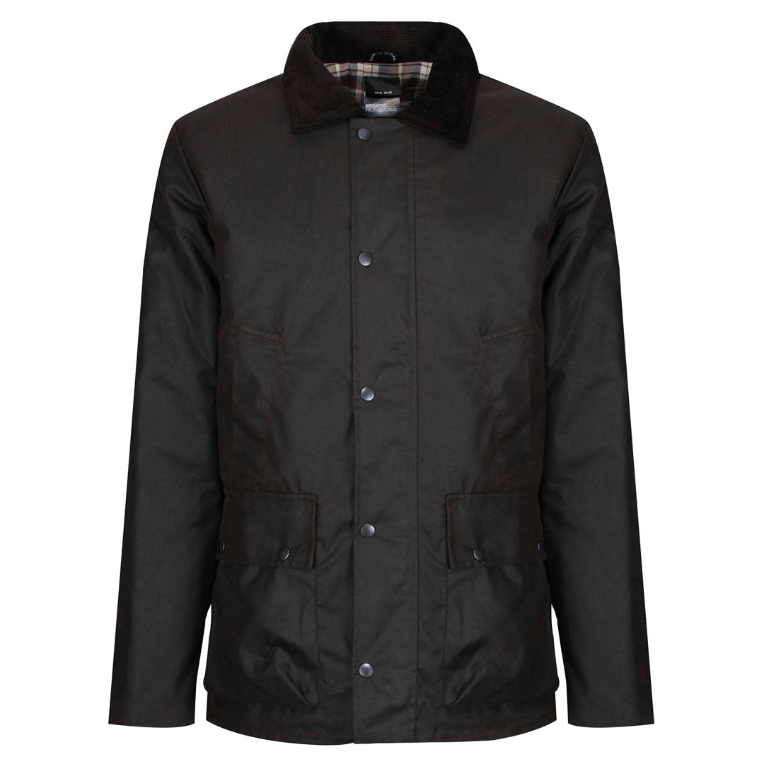 Regatta Professional Pensford Insulated Wax Jacket #colour_brown