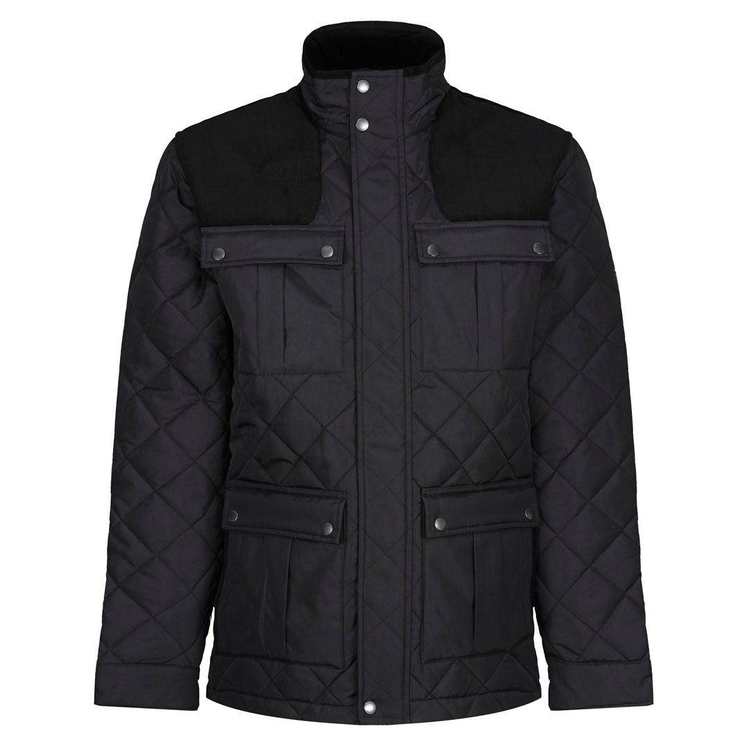 Regatta Professional Padbury Quilted Jacket #colour_black