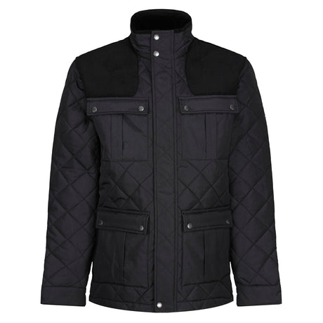 Regatta Professional Padbury Quilted Jacket #colour_black