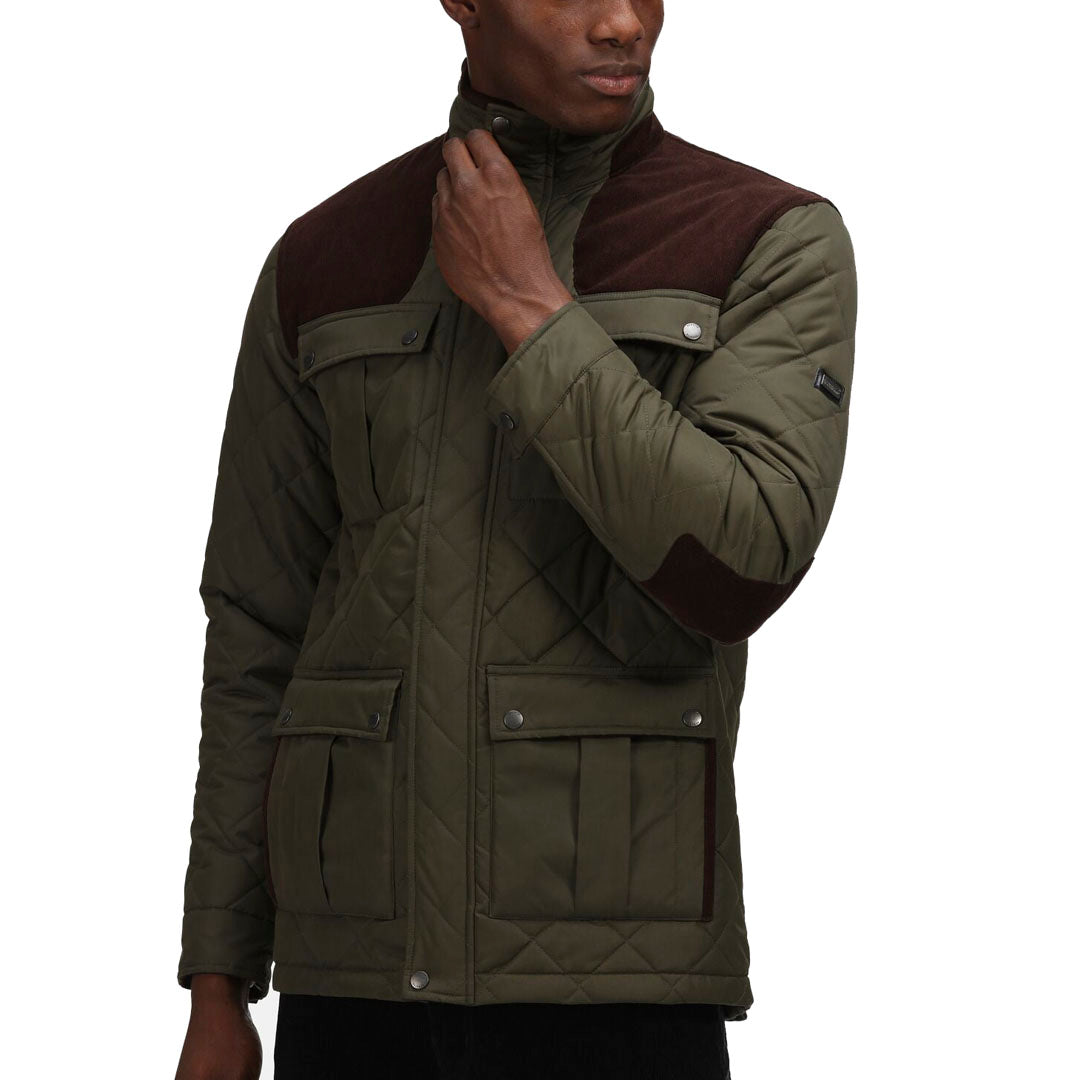 Regatta Professional Padbury Quilted Jacket #colour_dark-green
