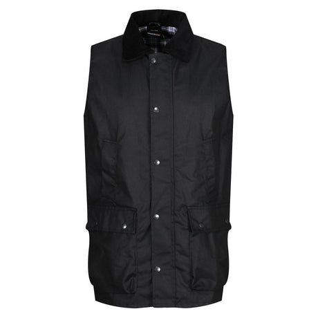 Regatta Professional Banbury Wax Bodywarmer #colour_black