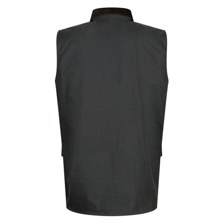 Regatta Professional Banbury Wax Bodywarmer #colour_dark-green