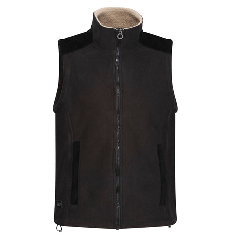 Regatta Professional Faversham Fleece Bodywarmer #colour_black