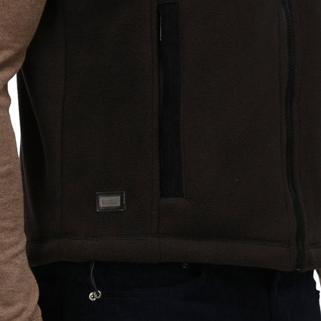 Regatta Professional Faversham Fleece Bodywarmer #colour_black
