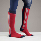 Toggi Eco Band Socks  #colour_berry-taupe