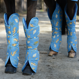 Weatherbeeta 1200D Wide Tab Long Travel Boots #colour_seahorse-print