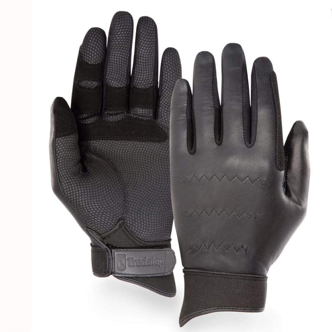 Tredstep Ireland Show Hunter Gloves #colour_black
