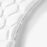 PS of Sweden White Signature Jump Saddle Pad #colour_white