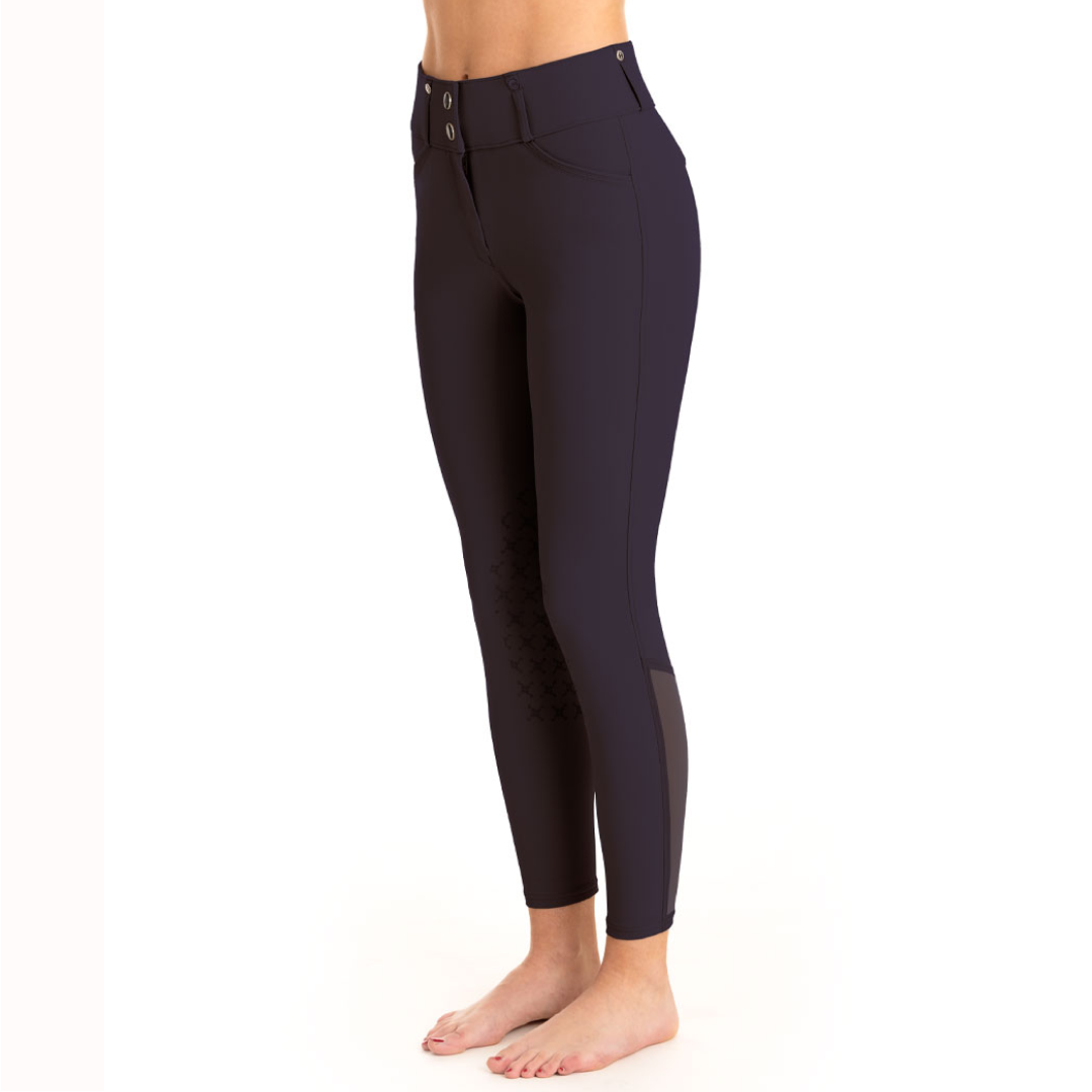 Tredstep Ireland Evolute Knee Patch Breeches #Colour_blue-ribbon