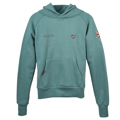 Shires Aubrion Team Girls Hoodie #colour_sage