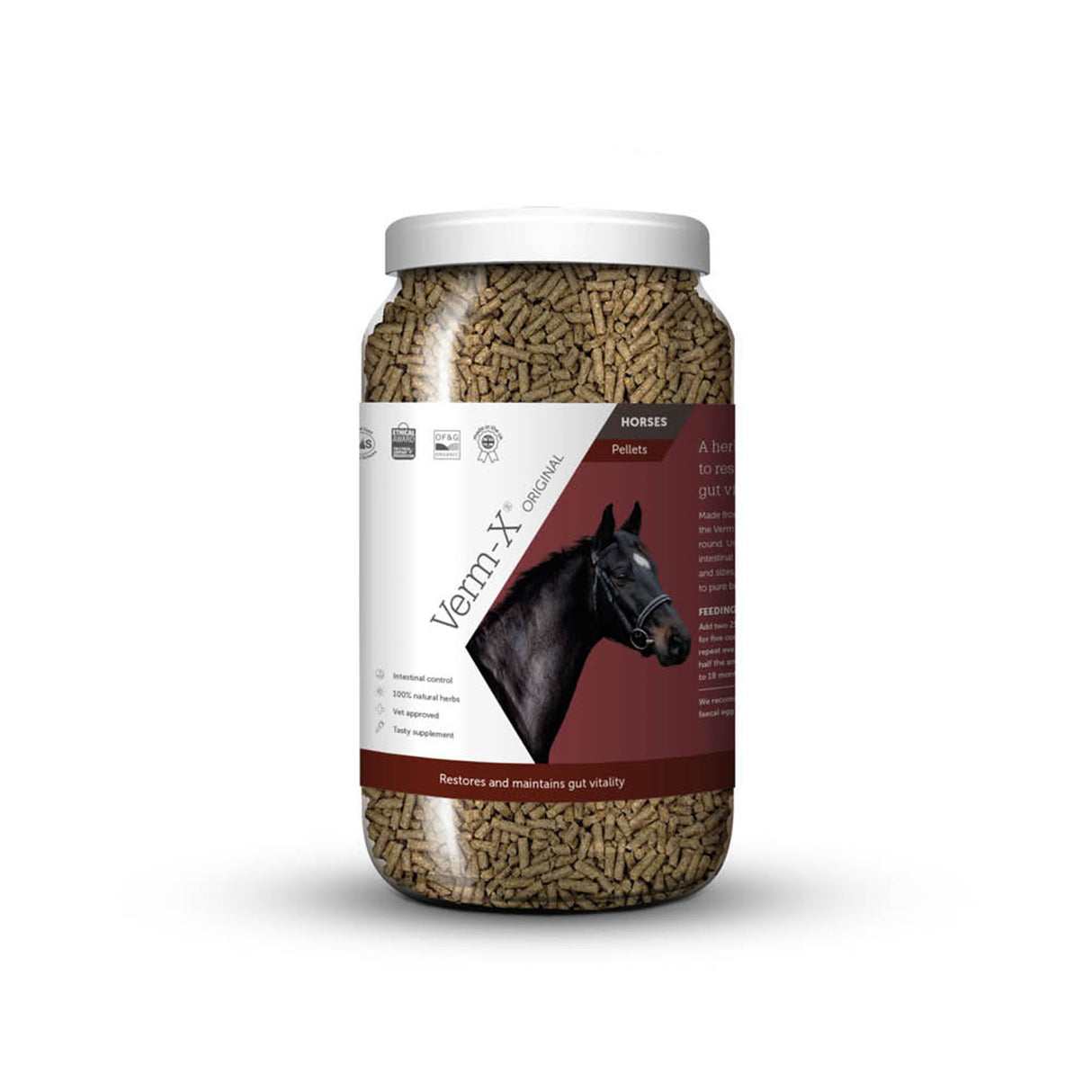 Verm-X Herbal Pellets For Horses & Ponies