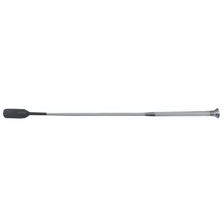 Woof Wear Gel Colour Fusion Riding Whip #colour_brushed-steel