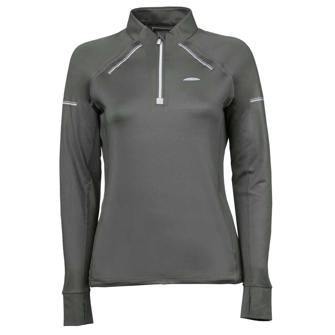 Weatherbeeta Victoria Premium Thermal Baselayer Top #colour_olive