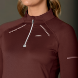 Weatherbeeta Victoria Premium Thermal Baselayer Top #colour_mulberry