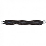 Shires Performance SupaFleece Contour Girth With Elastic #colour_brown