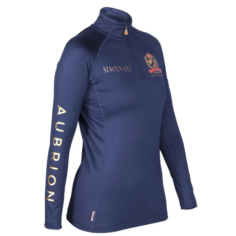Shires Aubrion Team Long Sleeve Ladies Base Layer #colour_new-navy