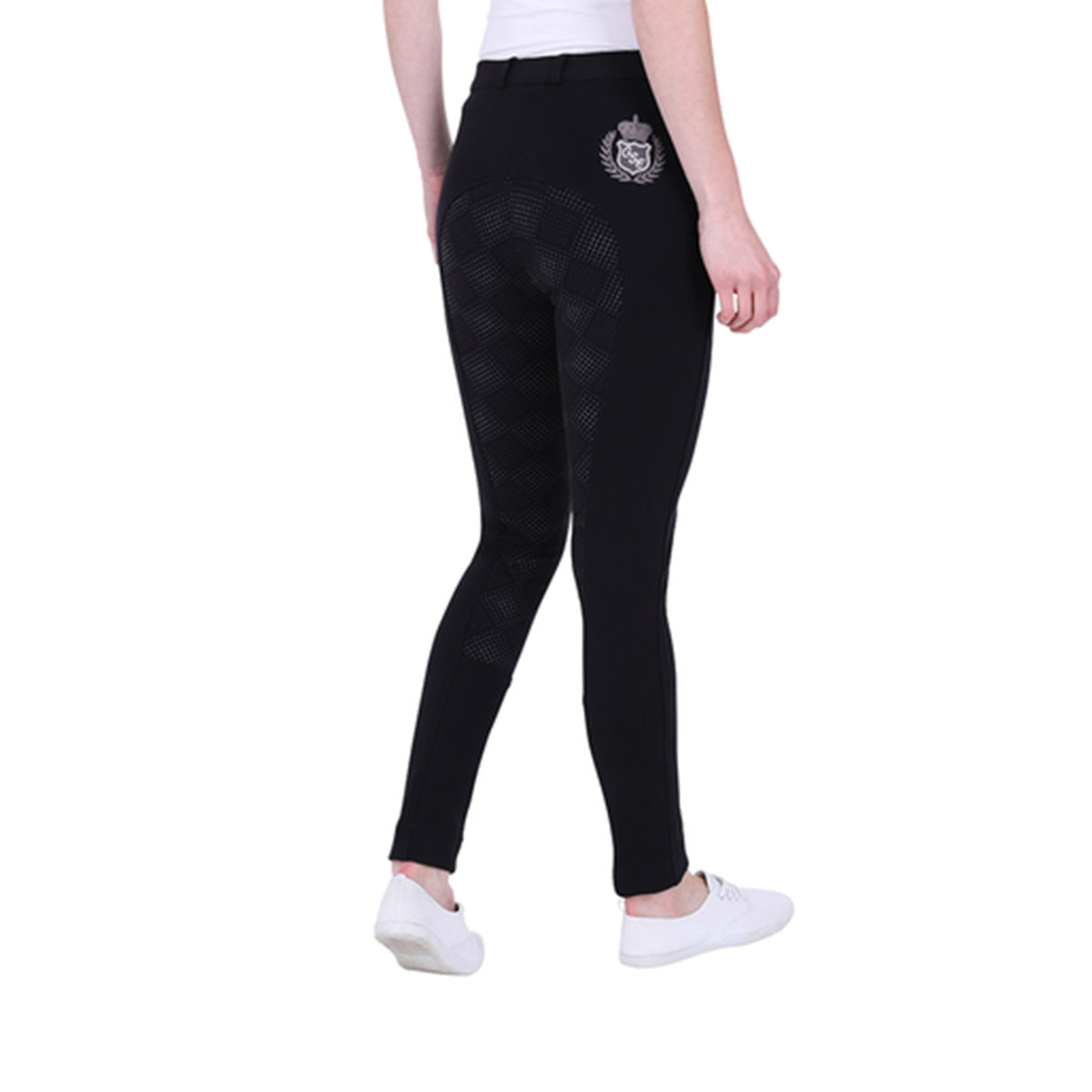 GS Equestrian Carol Ladies Two Tone Silicone Full Seat Jodhpurs