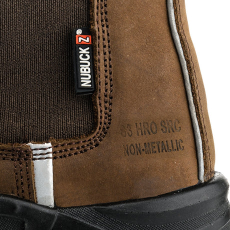 Buckbootz NKZ101BR Safety Dealer Boot #colour_brown