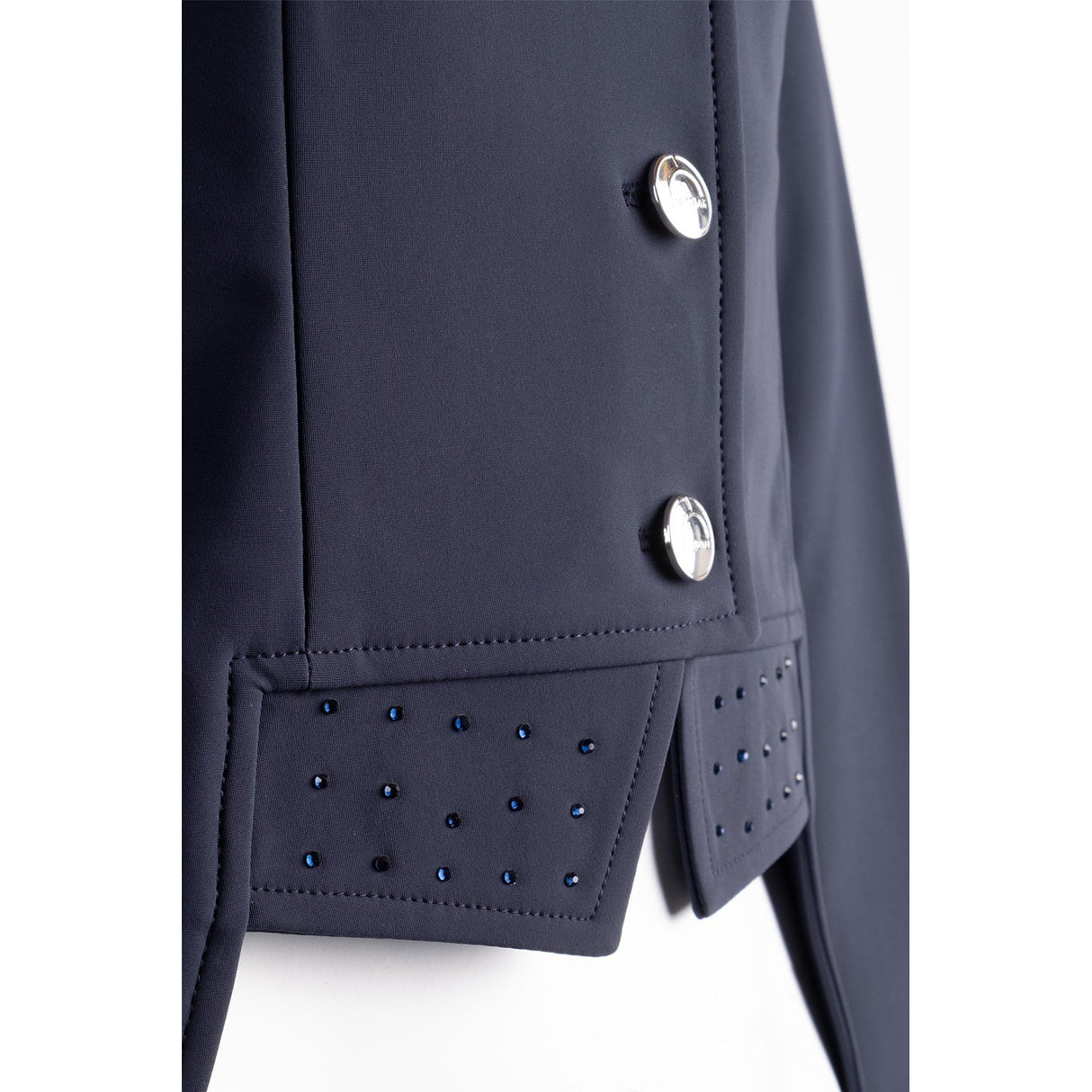 Montar Short Dressage Navy Show Softshell Jacket