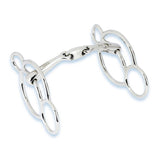 Stubben Easy-Control 3-Ring Gag - Double Broken