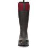 Muck Boot Women's Arctic Ice Tall Wellington Boots #colour_black #colour_black-red
