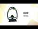 Flex-On Green Composite Inclined Ultra Grip Stirrups #colour_black-black-grey