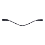HKM Precious Browband #colour_black-grey-white