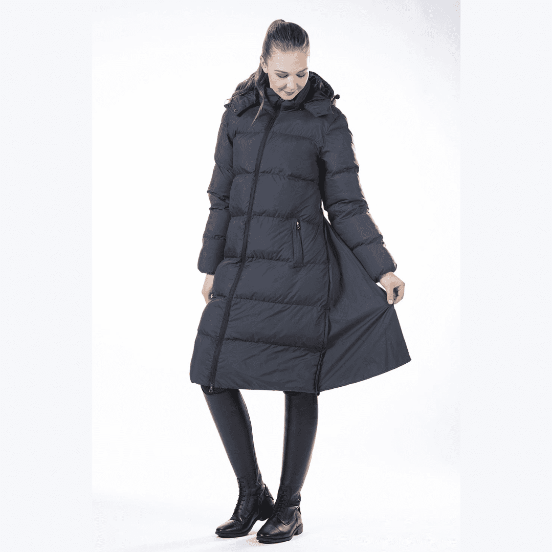HKM Preston Extra Long Riding Coat #colour_deep-blue