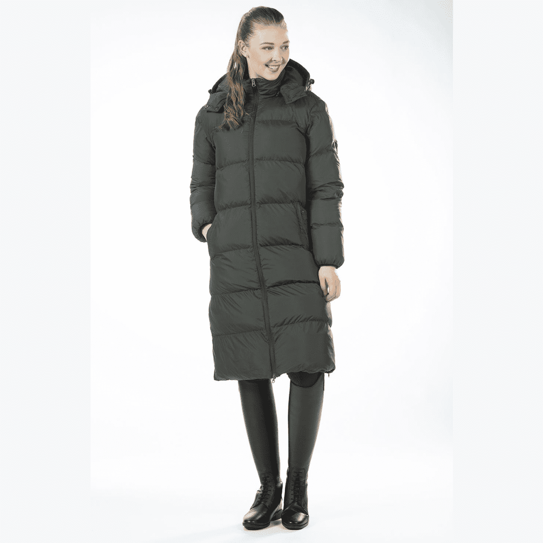 HKM Preston Extra Long Riding Coat #colour_green