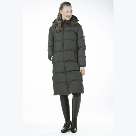 HKM Preston Extra Long Riding Coat #colour_green