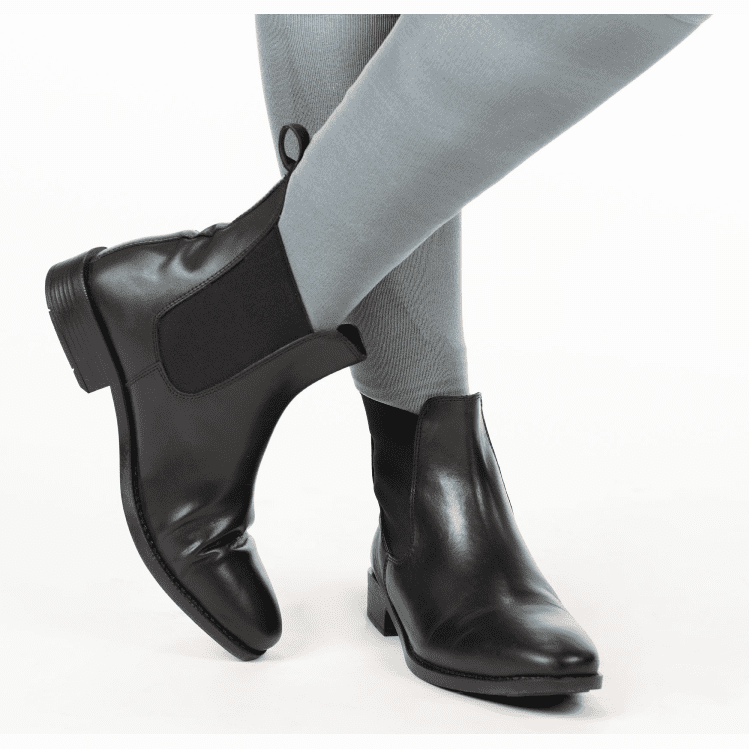 HKM Classic Style Jodhpur Boots #colour_black