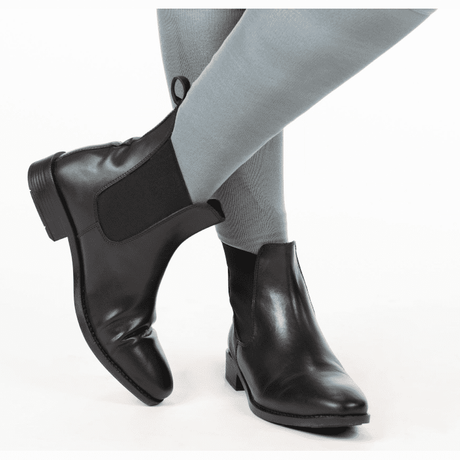 HKM Classic Style Jodhpur Boots #colour_black