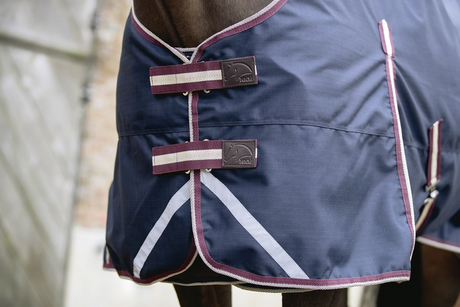 HKM Kombi Turnout Rug #colour_deep-blue