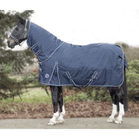 HKM Starter 100g Filling Turnout Rug #colour_deep-blue
