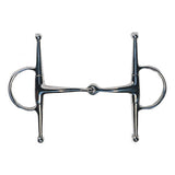 JP Korsteel Stainless Steel Jointed Full Cheek Snaffle