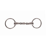 JP Korsteel Stainless Steel Oval Link Loose Ring Snaffle Bit