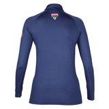 Shires Aubrion Team Long Sleeve Ladies Base Layer #colour_new-navy