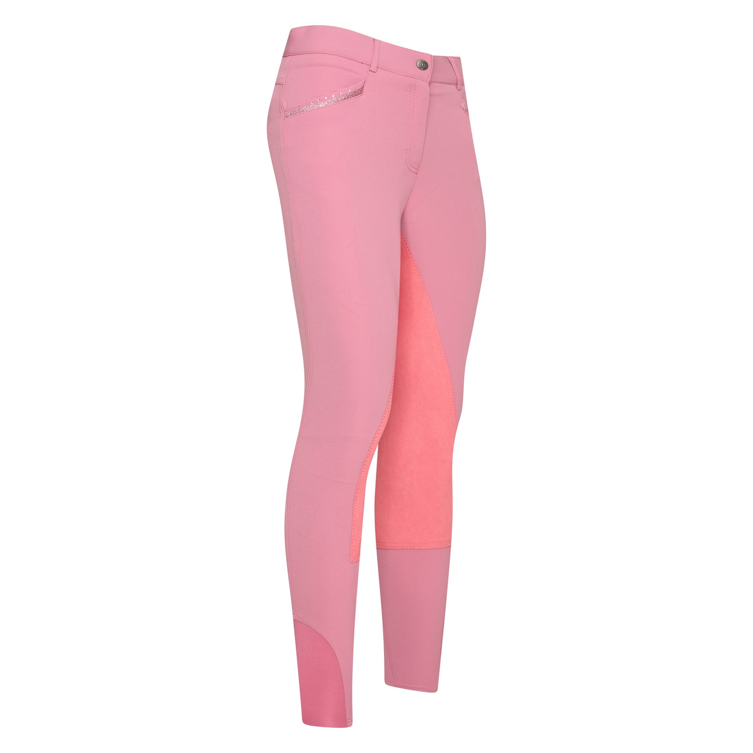 Imperial Riding El Capone Full Seat Breeches #colour_powder-pink