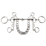 Korsteel Stainless Steel Rugby Pelham Bit